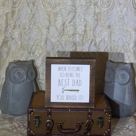 Rae Dunn Dad Sign